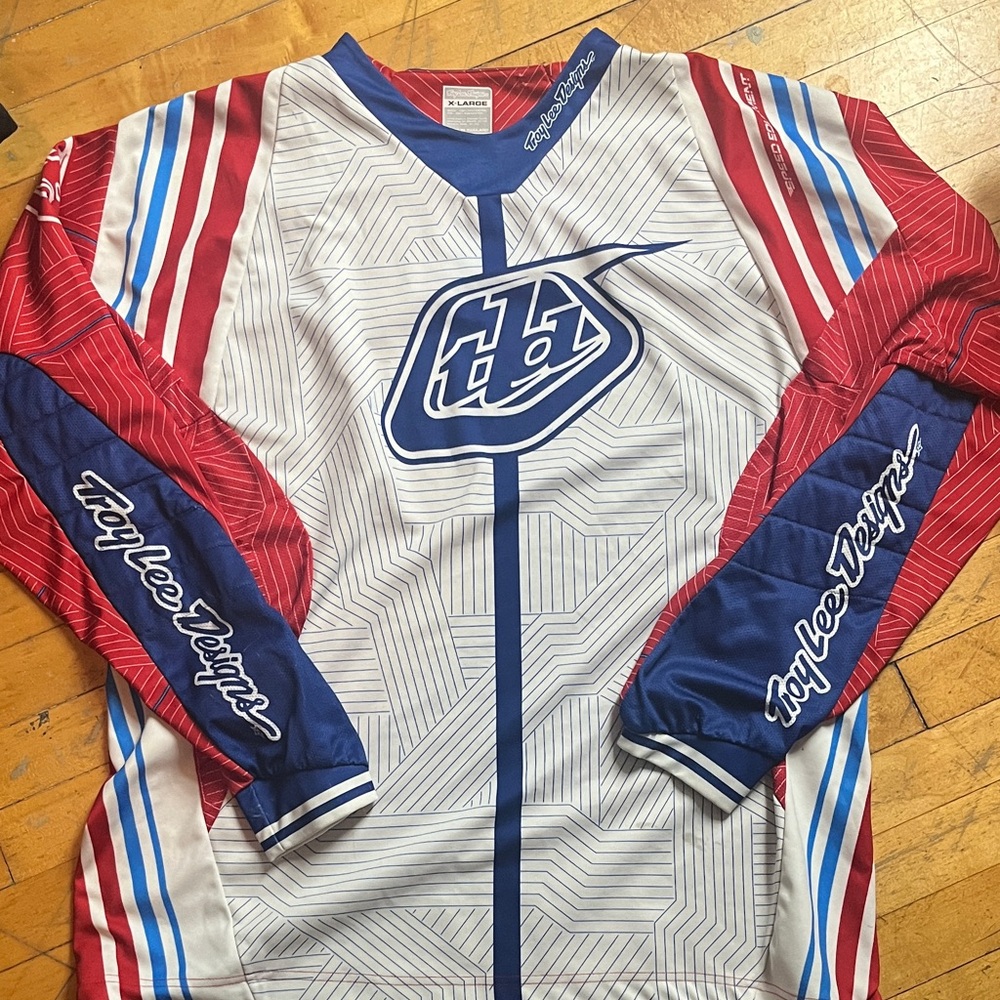 Troy Lee Designs dirtbike riding jersey long sleeve sz xl men’s